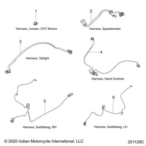 HARNESS, JUMPER, CHT SENSOR