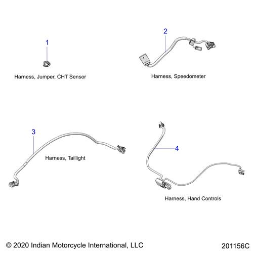 HARNESS, JUMPER, CHT SENSOR