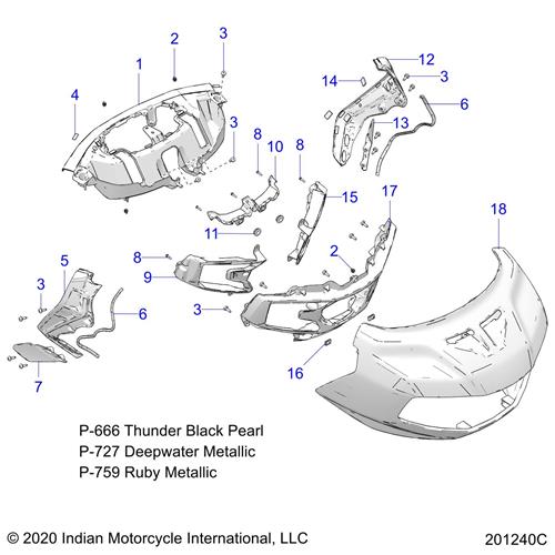 ASM., VISOR,TOP (INCL. 2(QTY 6),4)