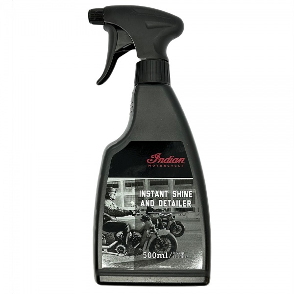 Indian Motorcycle Instant Shine and Detailer 500ml Spray Bottle