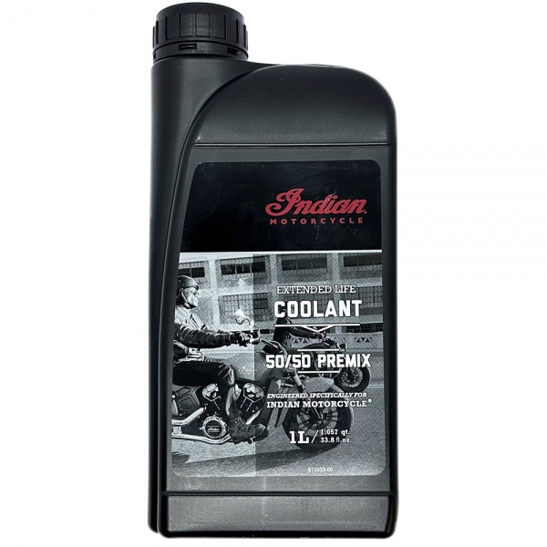 Indian Motorcycle Extended Life Coolant 50/50 Premix 1L