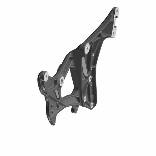 FRAME CAST  MID  RIGHT  BLACK