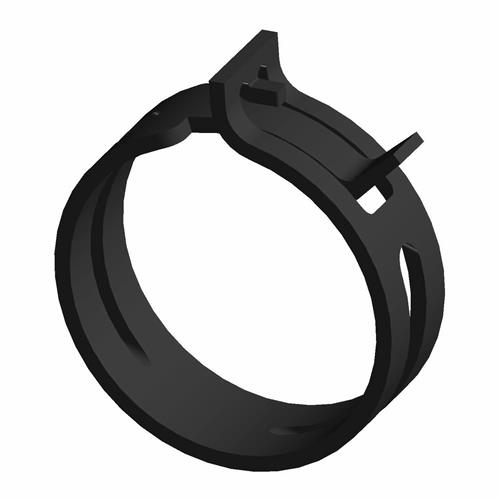 SPRINGBAND-CLAMP 32/12 BLK