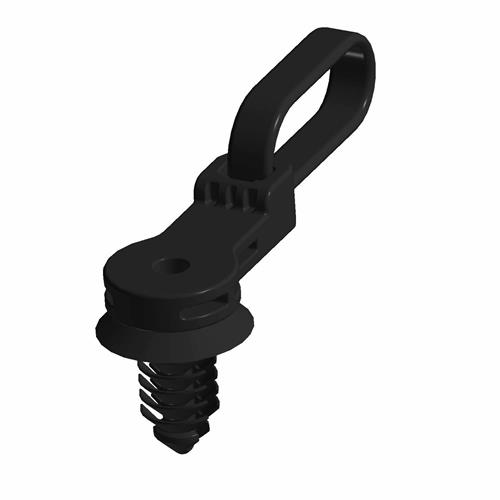 CLIP-OFFSET 12.5MM FIRTREE(BK)