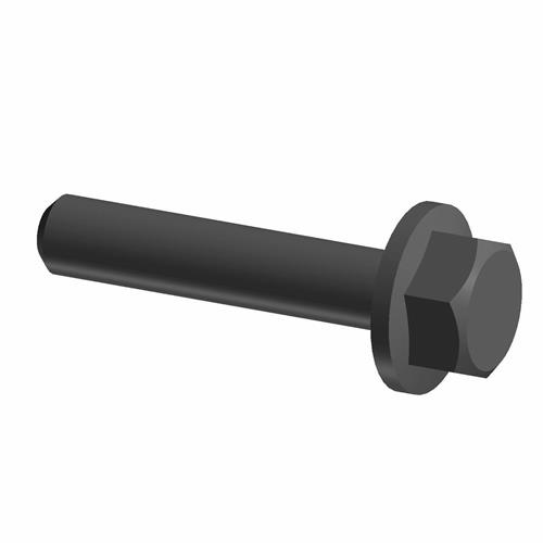 BOLT-M6X1.0X30 HXHD FLG BLK