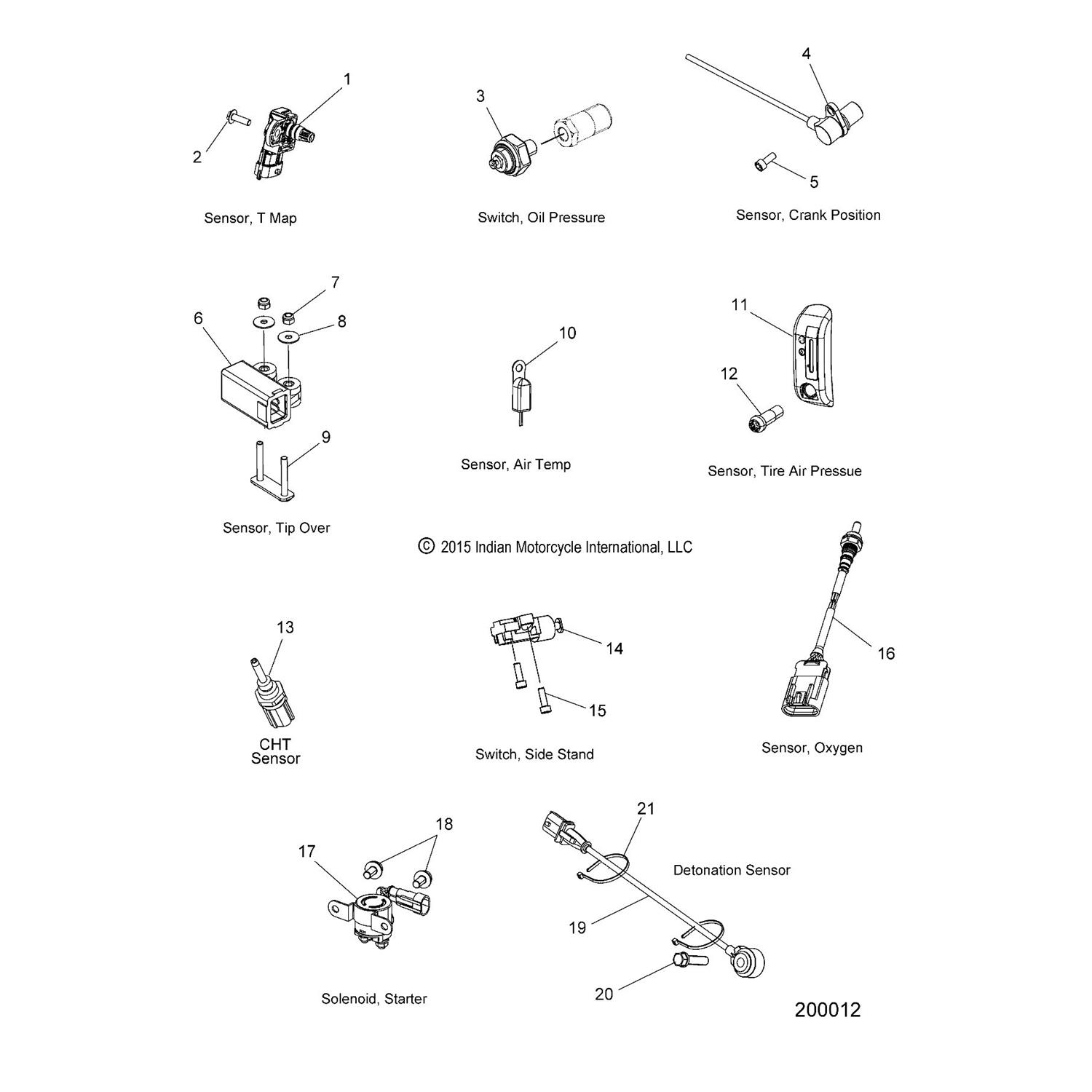 SENSOR, CRANK POSITION