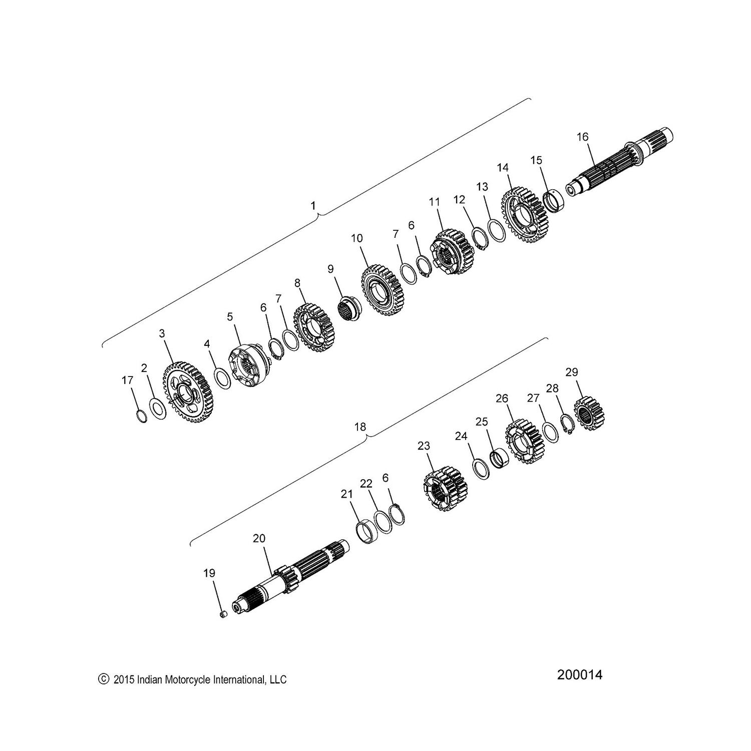 GEAR, 6TH, OUTPUT