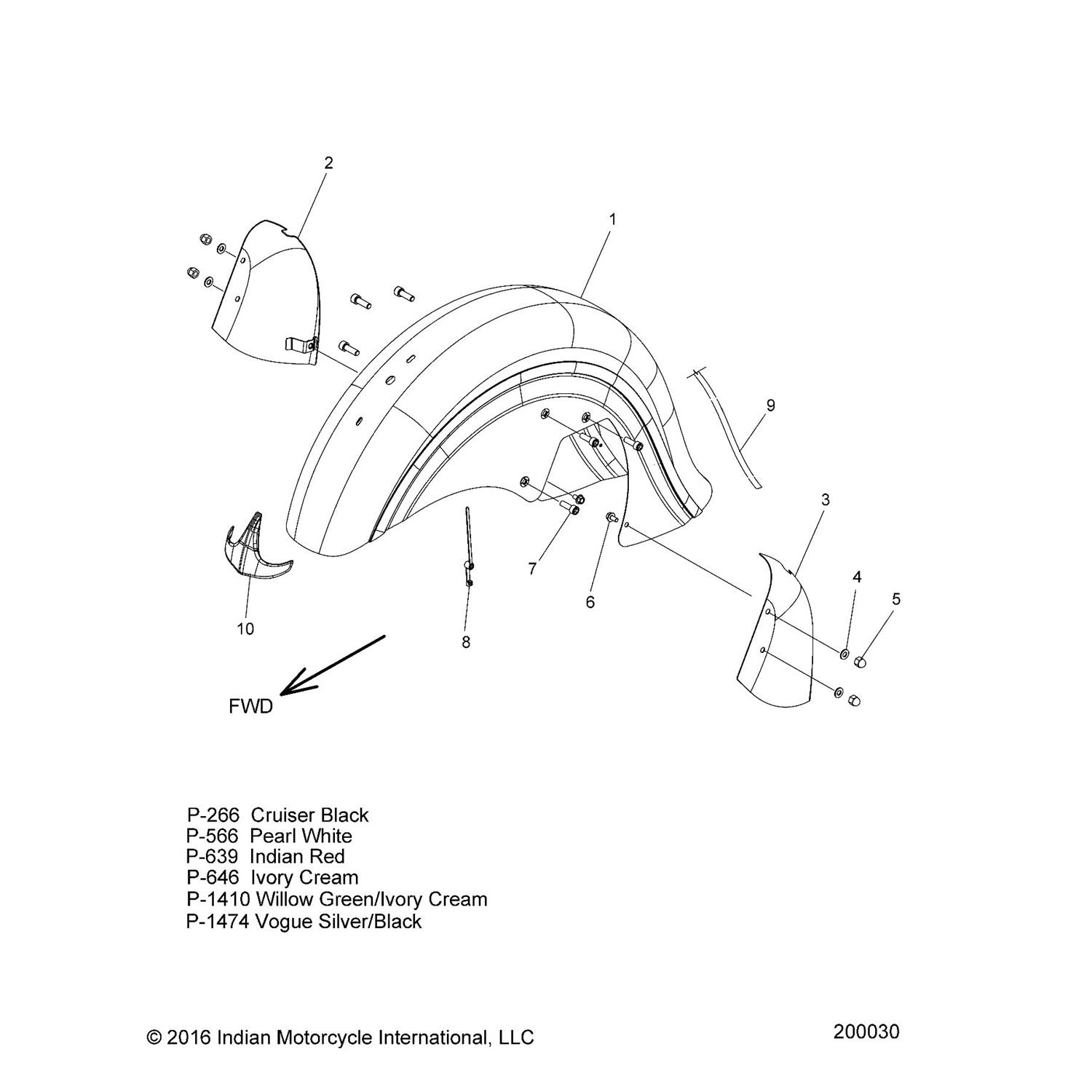 COVER, CALIPER, RH