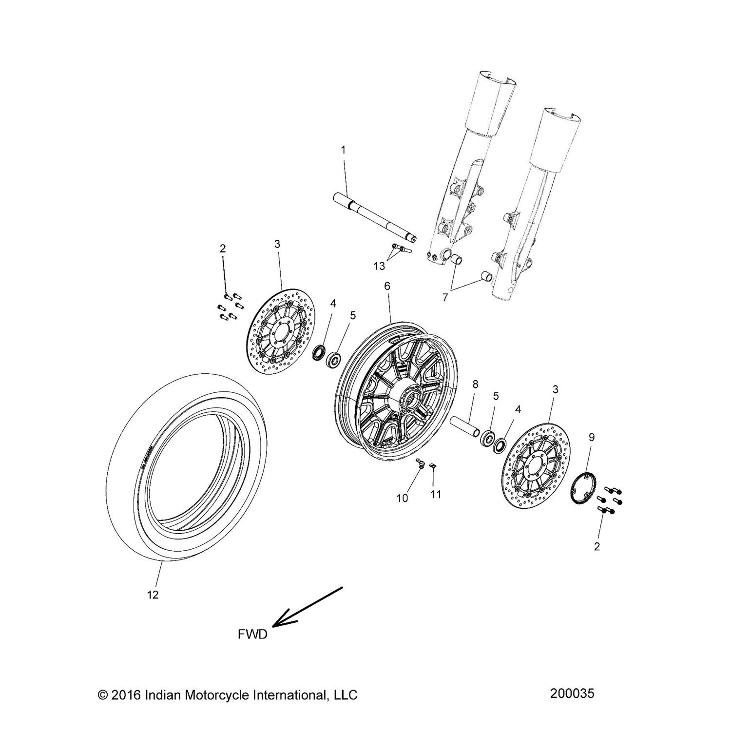 ROTOR, BRAKE, 5MM,BLACK