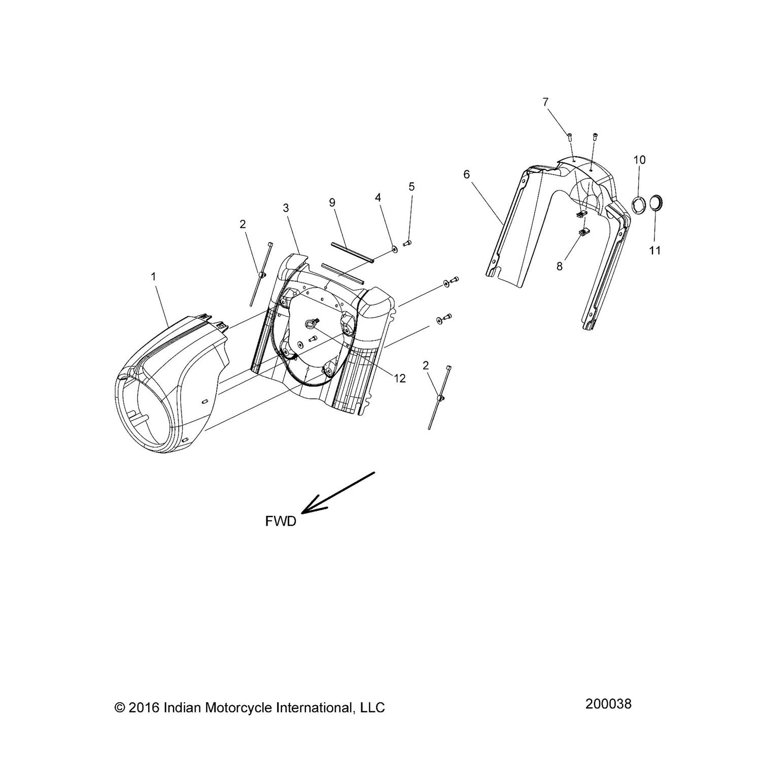 SPACER, BEZEL