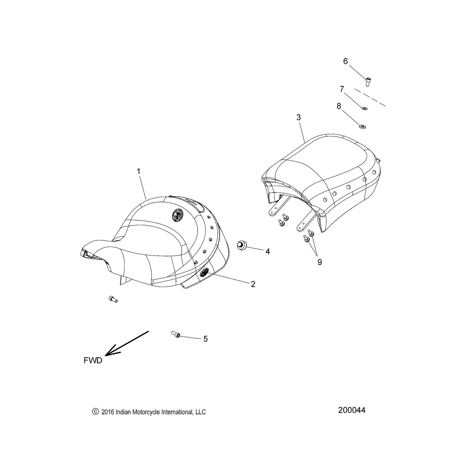 KIT, CONCHO REPLACEMENT [INCL. QTY. 1]