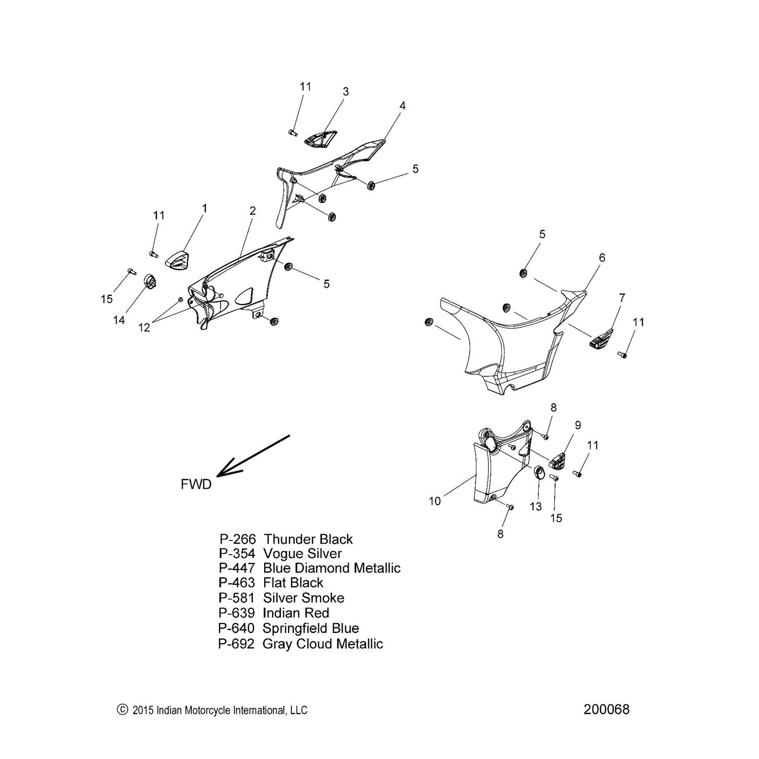 COVER, SIDE, LOWER, LH