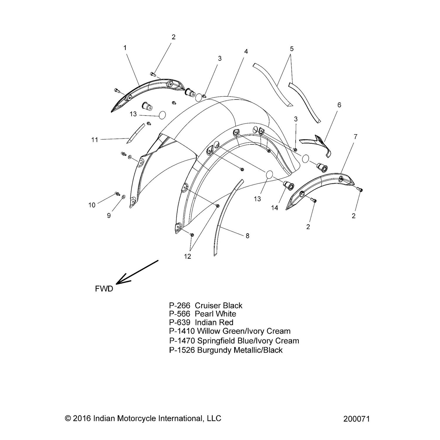 COVER-STRUT,CRUISER,RH,CHR