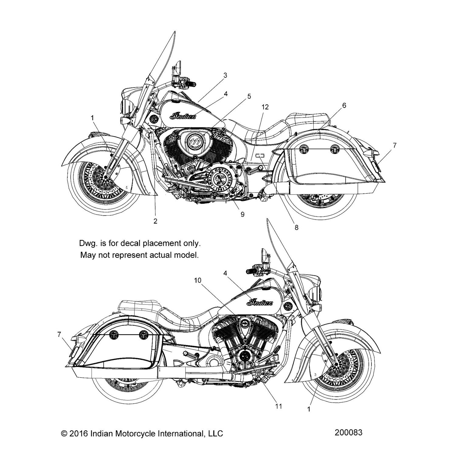 DECAL, SHOCK PRESSURE