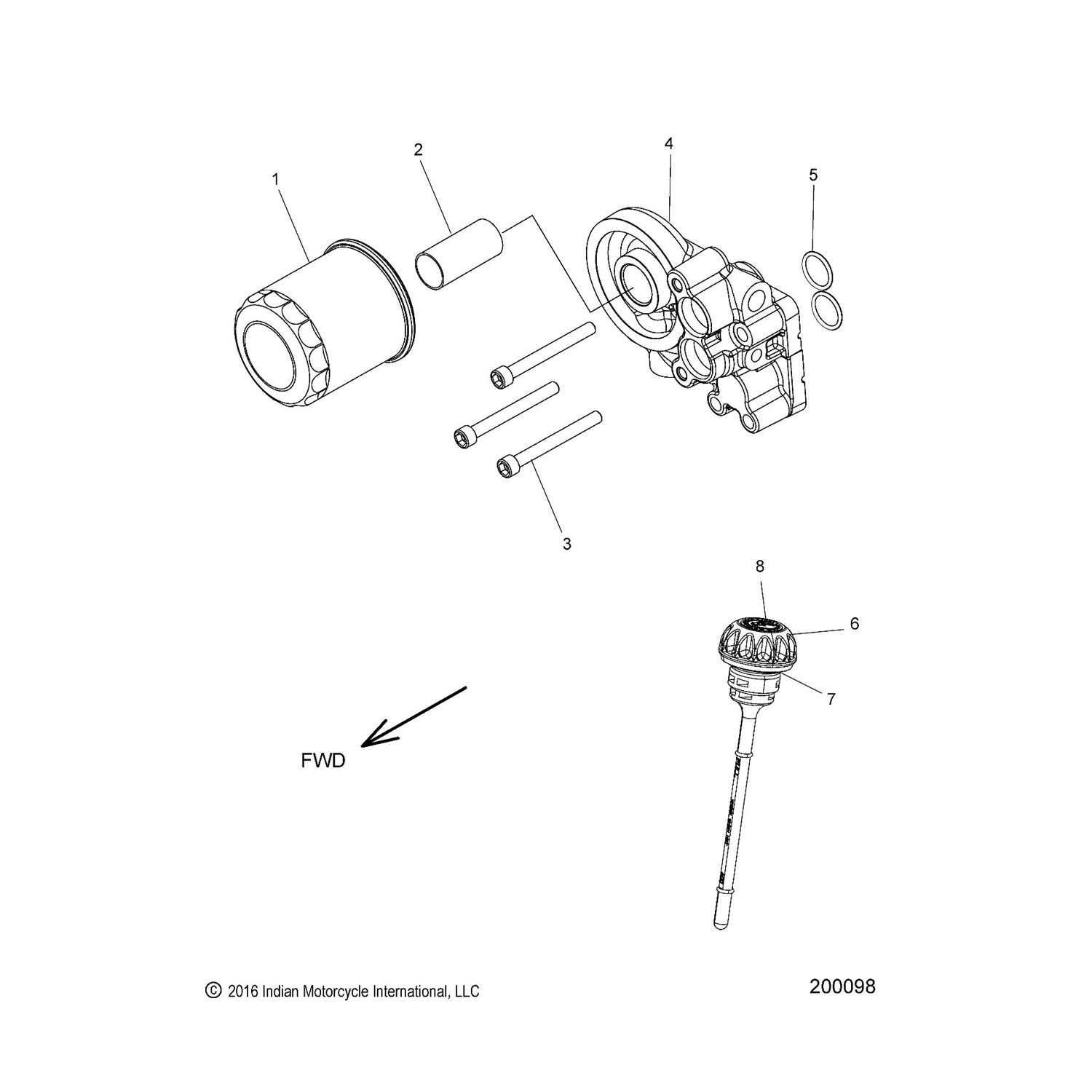 ADAPTER, OIL FILTER