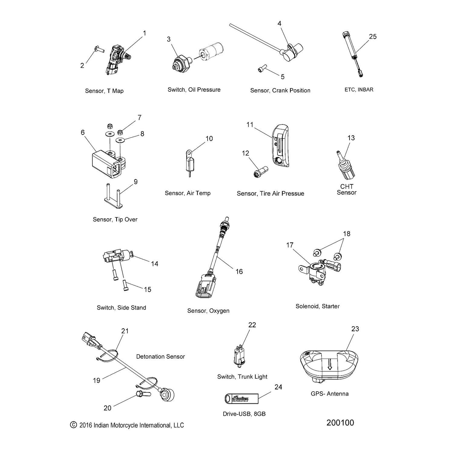 SWITCH, OIL PRESSURE