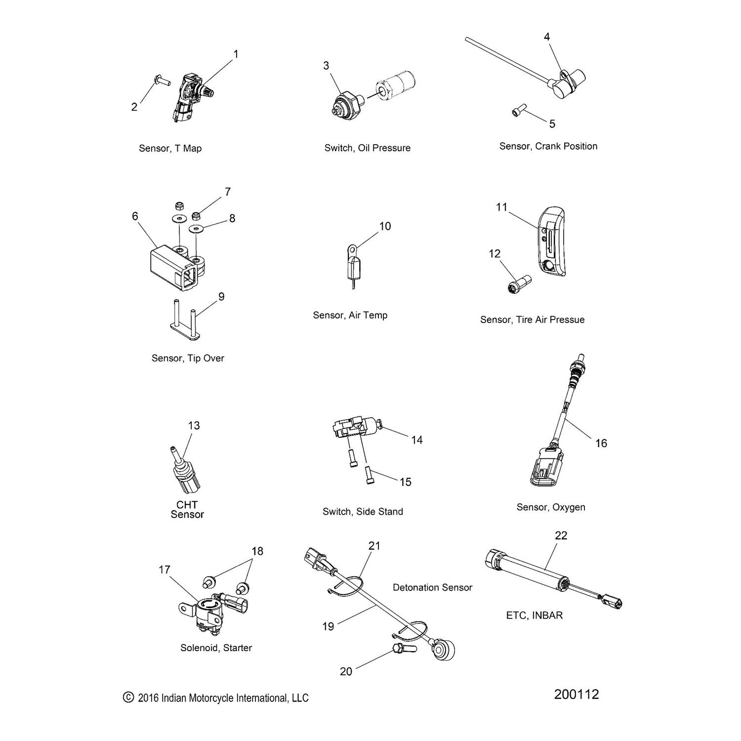 SWITCH, OIL PRESSURE