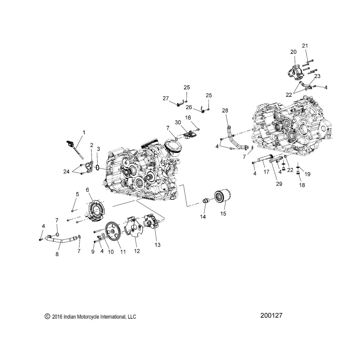 TUBE, PRESSURE, OIL INLET