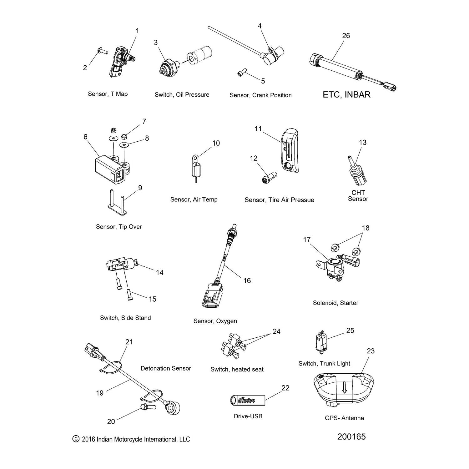 SENSOR, CYLINDER HEAD TEMP