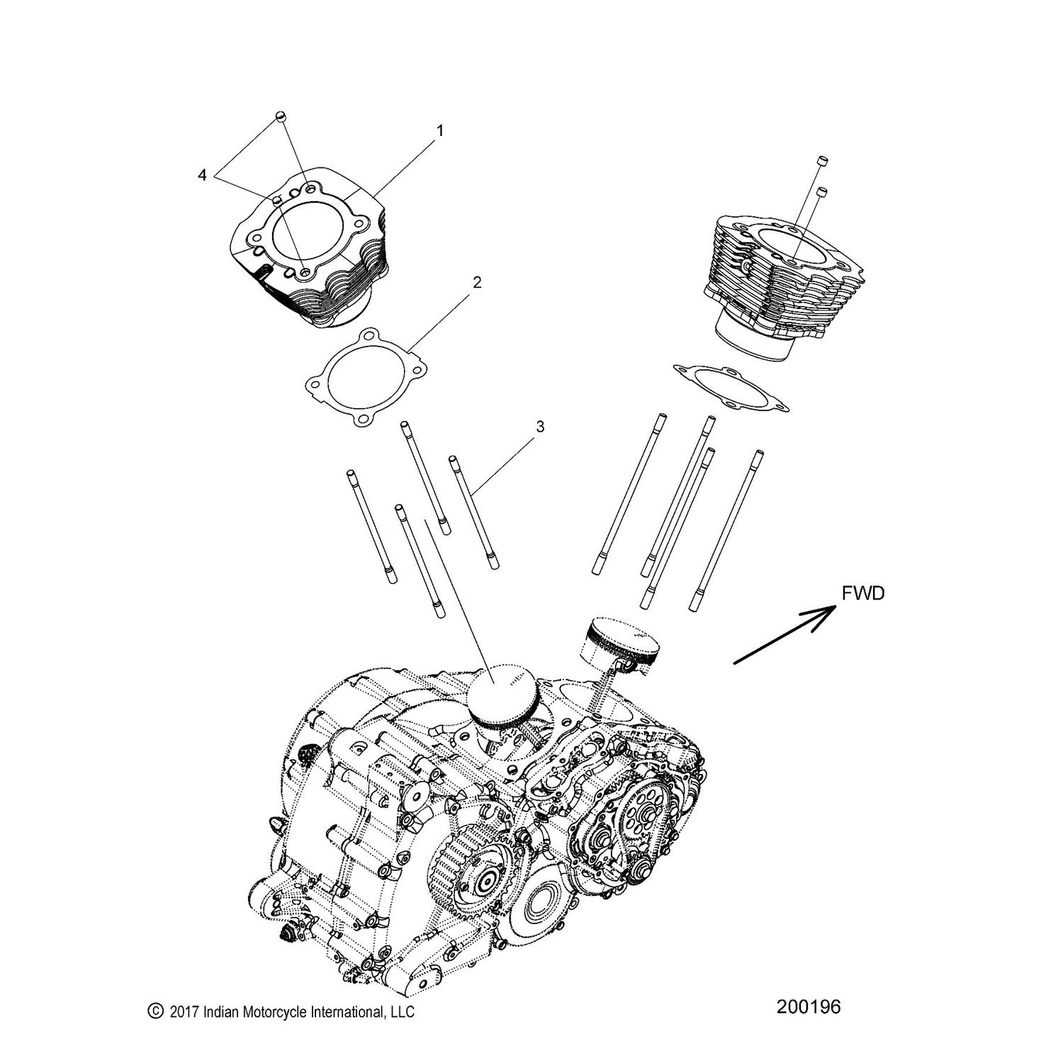 STUD, CYLINDER