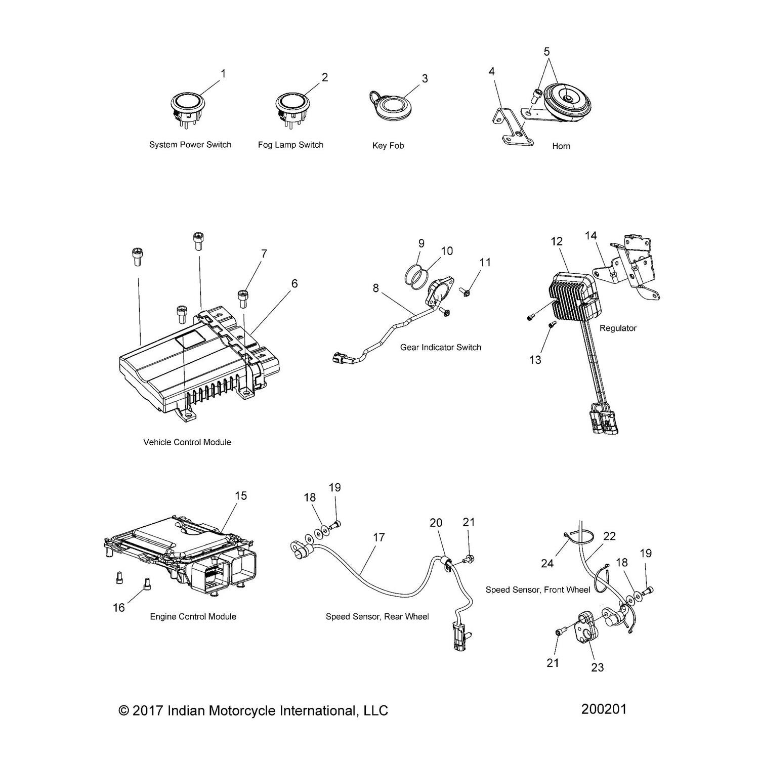 SENSOR, WHEEL SPEED, FRONT