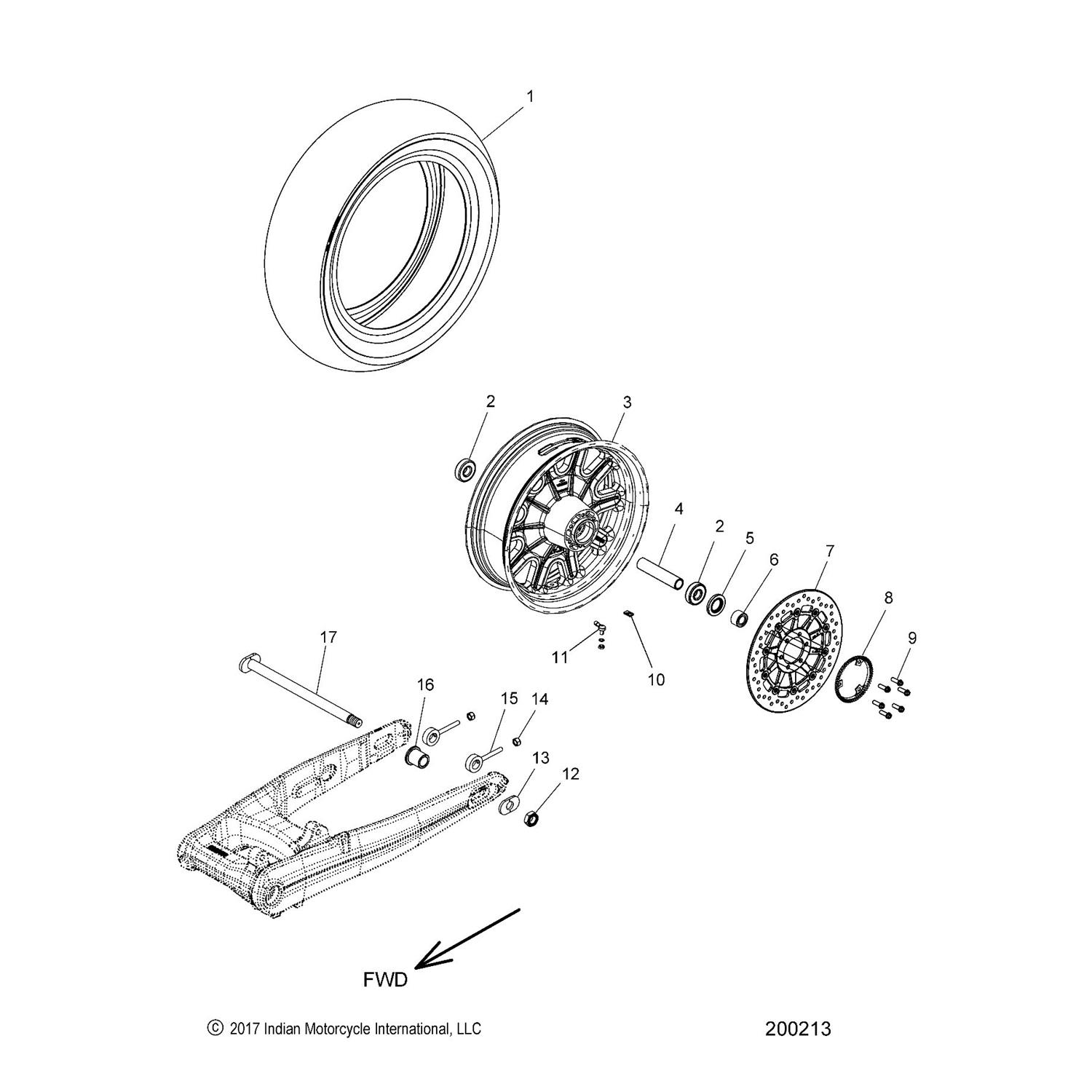 ROTOR, BRAKE, 7MM, BLACK