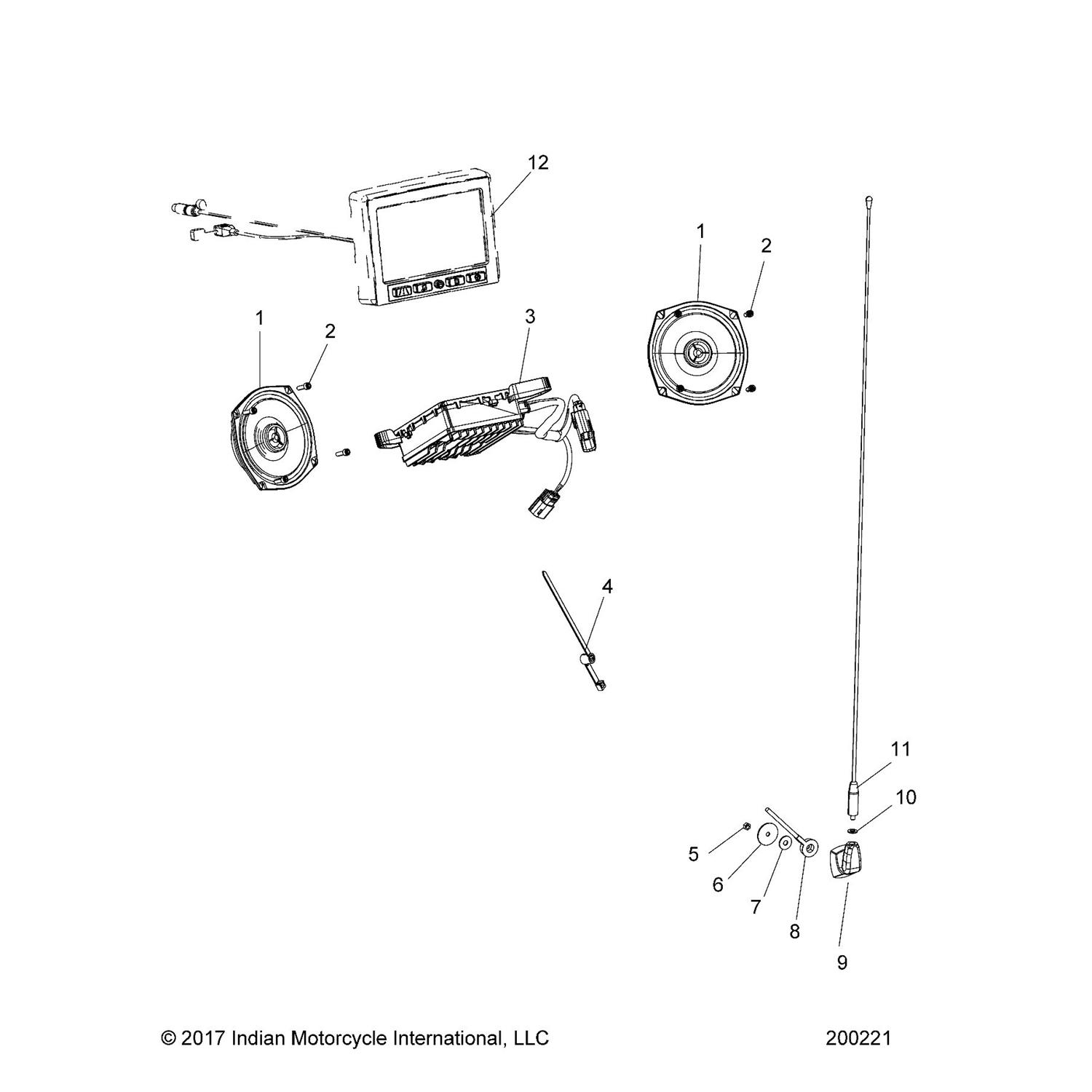 HARNESS, AM/FM ANTENNA