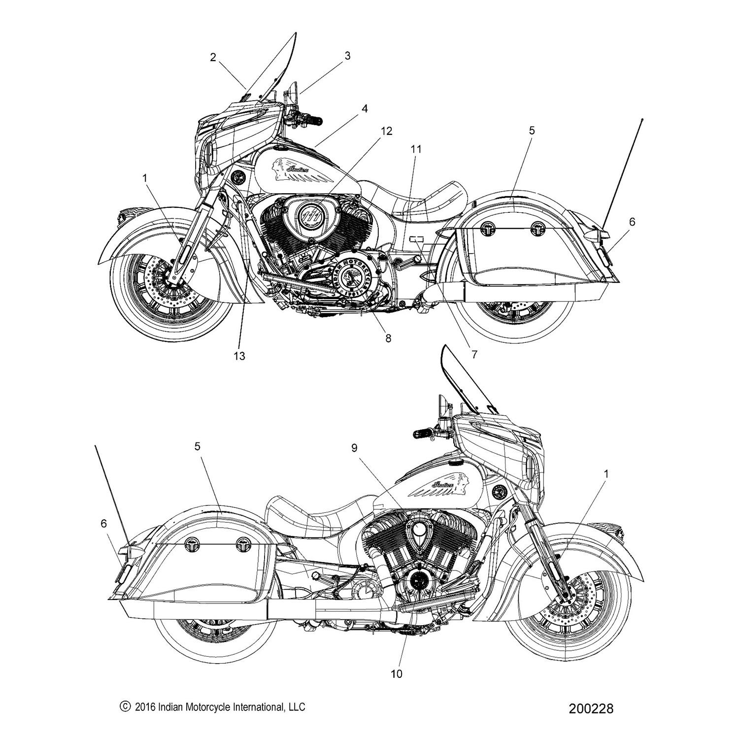 DECAL, FAIRING STORAGE