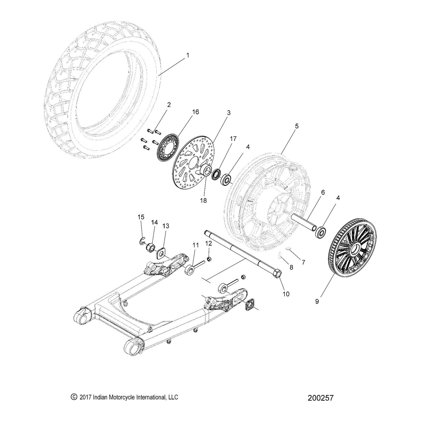 SPROCKET [SEE DRIVETRAIN, SPROCKETS, GUARDS AND BELT PG.]