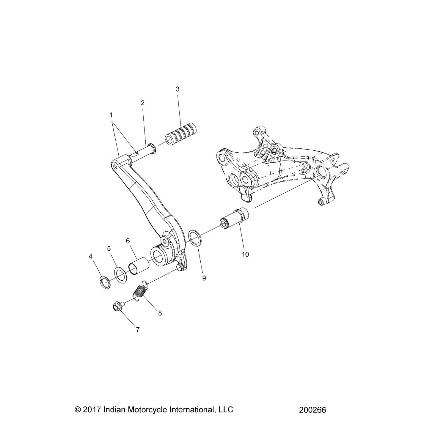 BEARING-SHIFT PEDAL