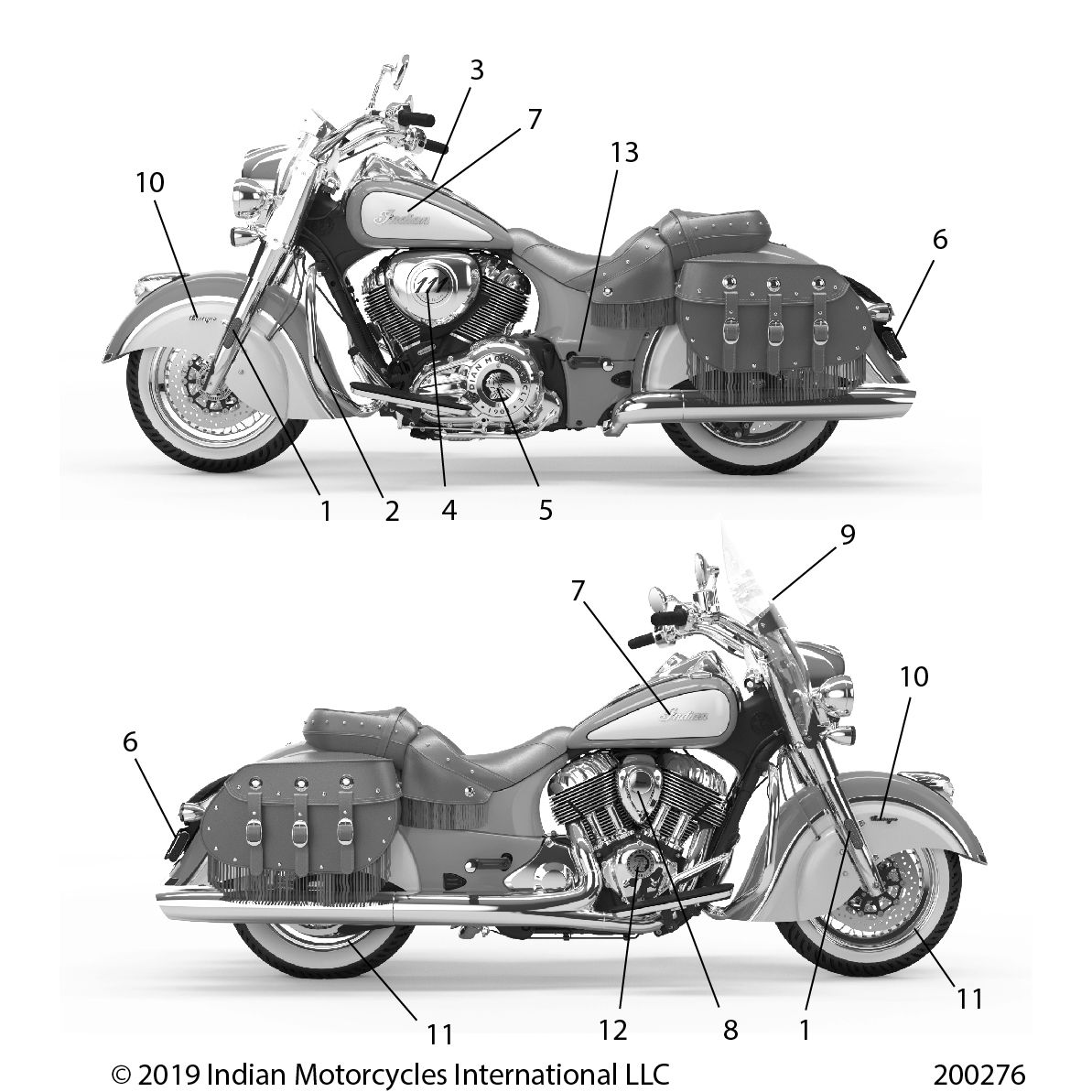 DECAL, SERVICE, REAR SUSPENSION [CALIF, INTL ONLY]