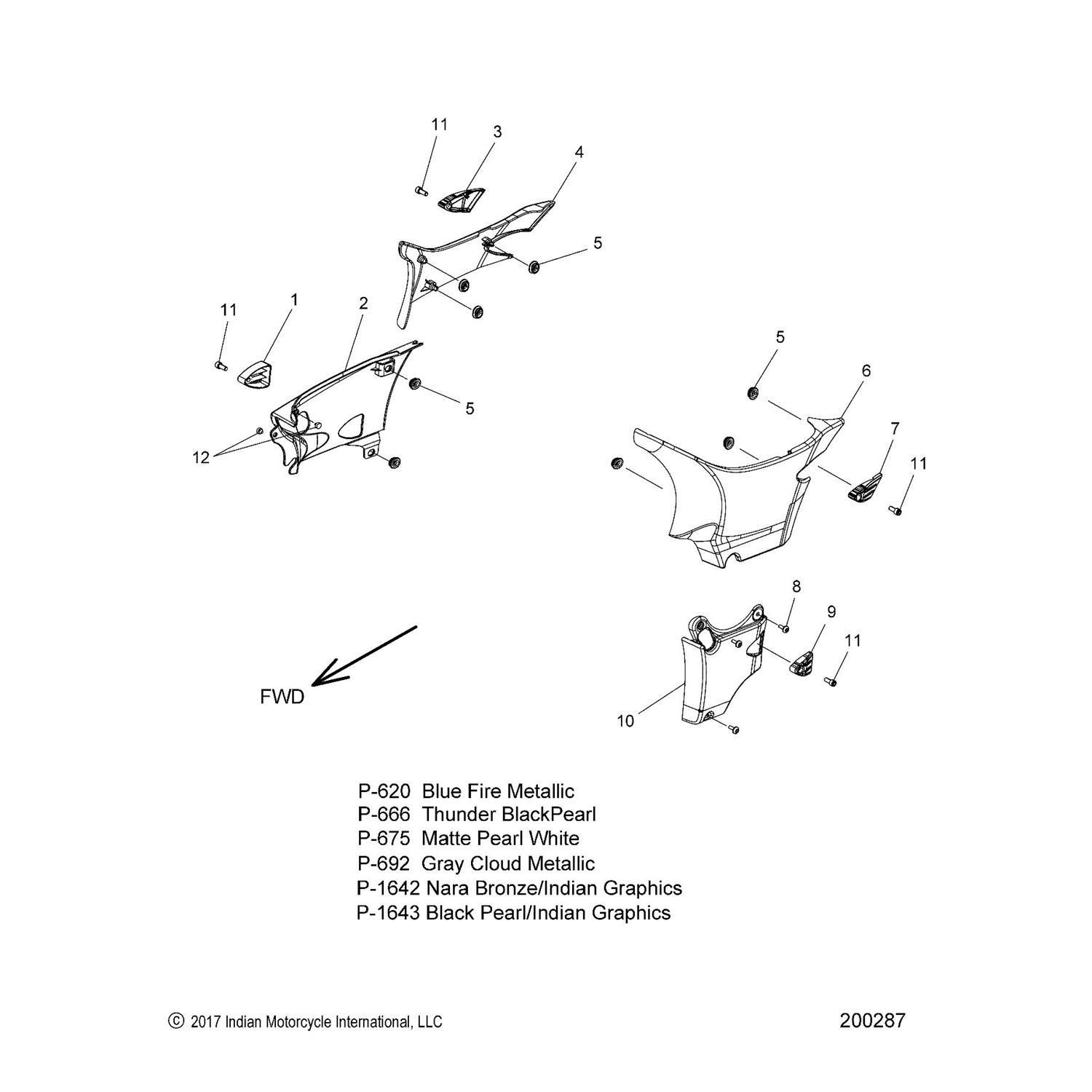 COVER, SIDE, LWR, RH