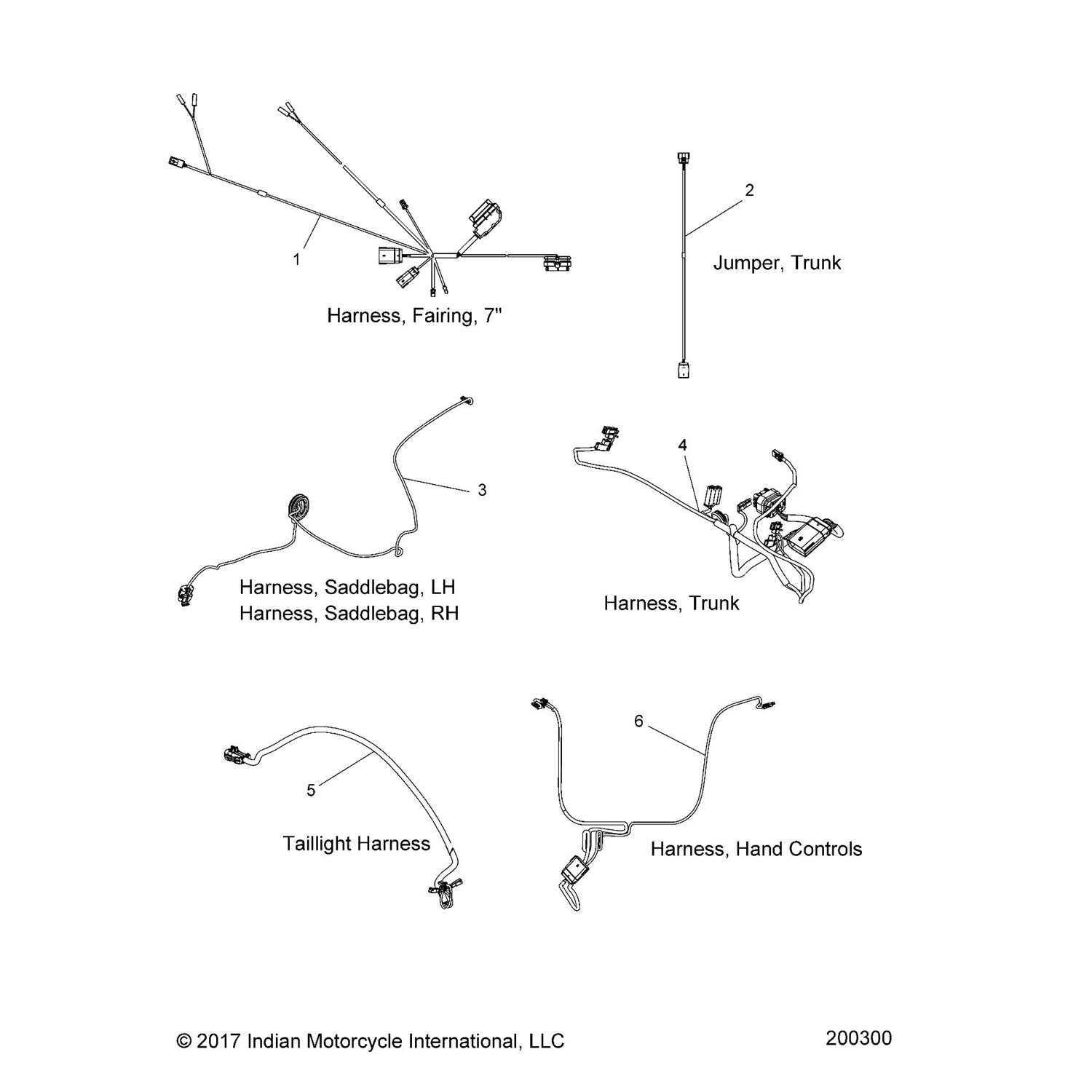 HARNESS-JUMPER, TRUNK [TO 2/1/2018]