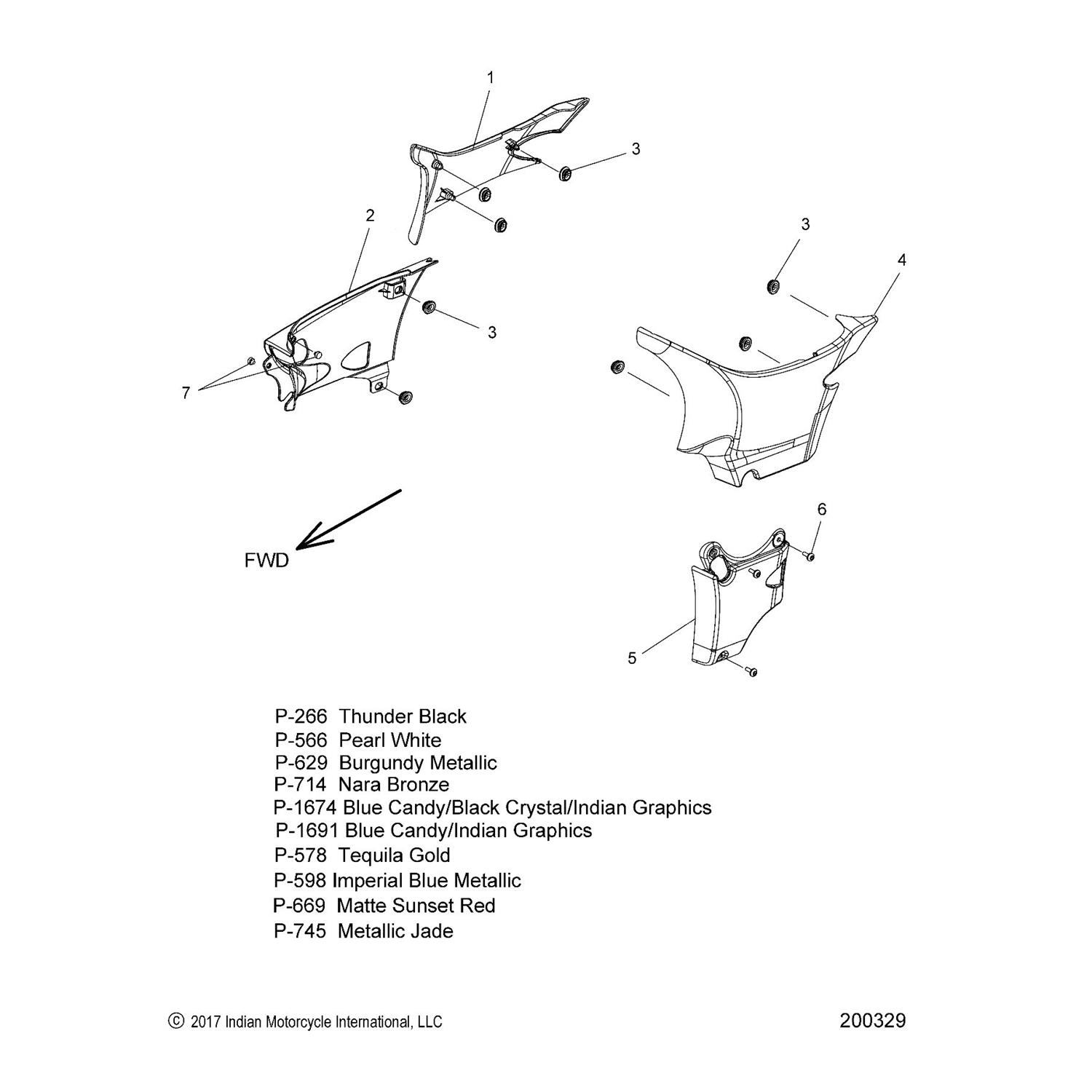 COVER, SIDE, UPPER, RH