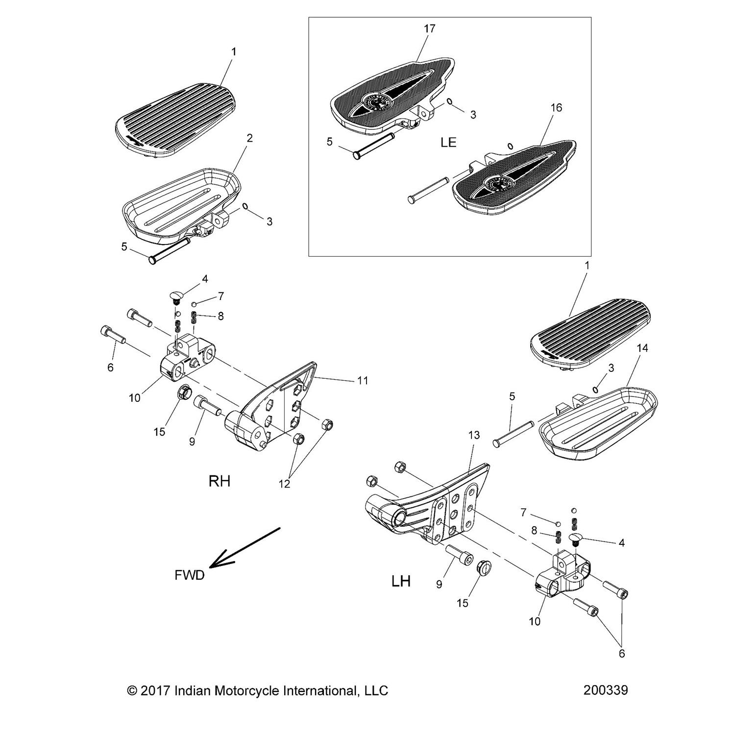 PLUG, FLOORBOARD MOUNT