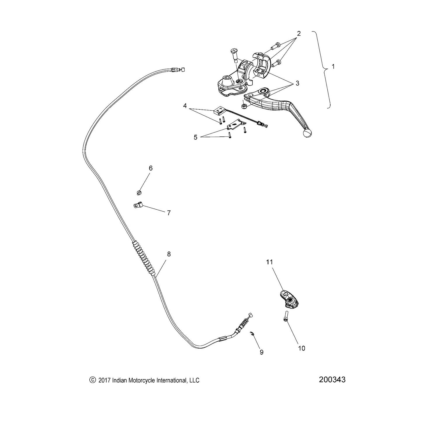 CLAMP-REAR BRAKE