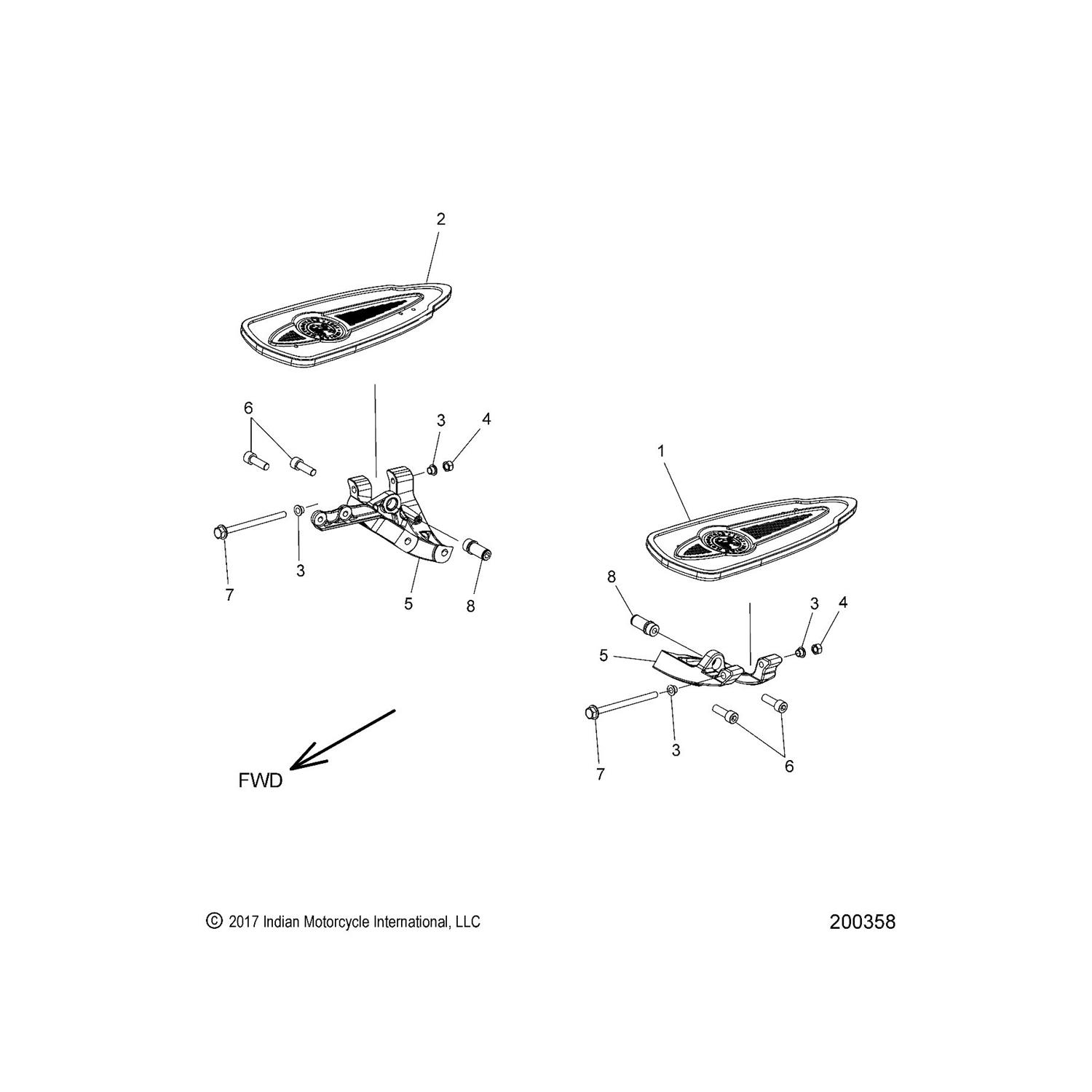 BRG-FLANGE,8X10X7MM