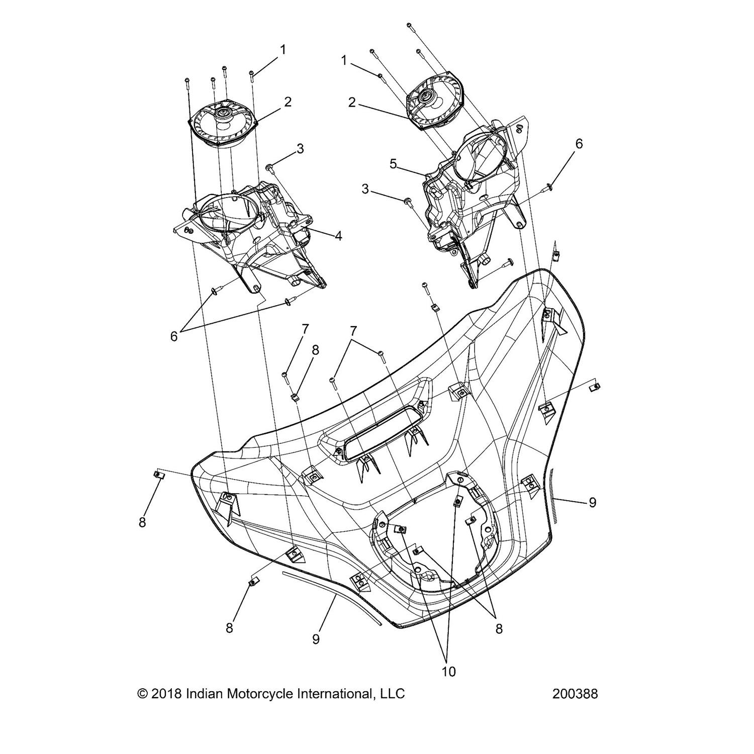 ASM-VOLUME,SPKR,LH [INCL. SEAL]