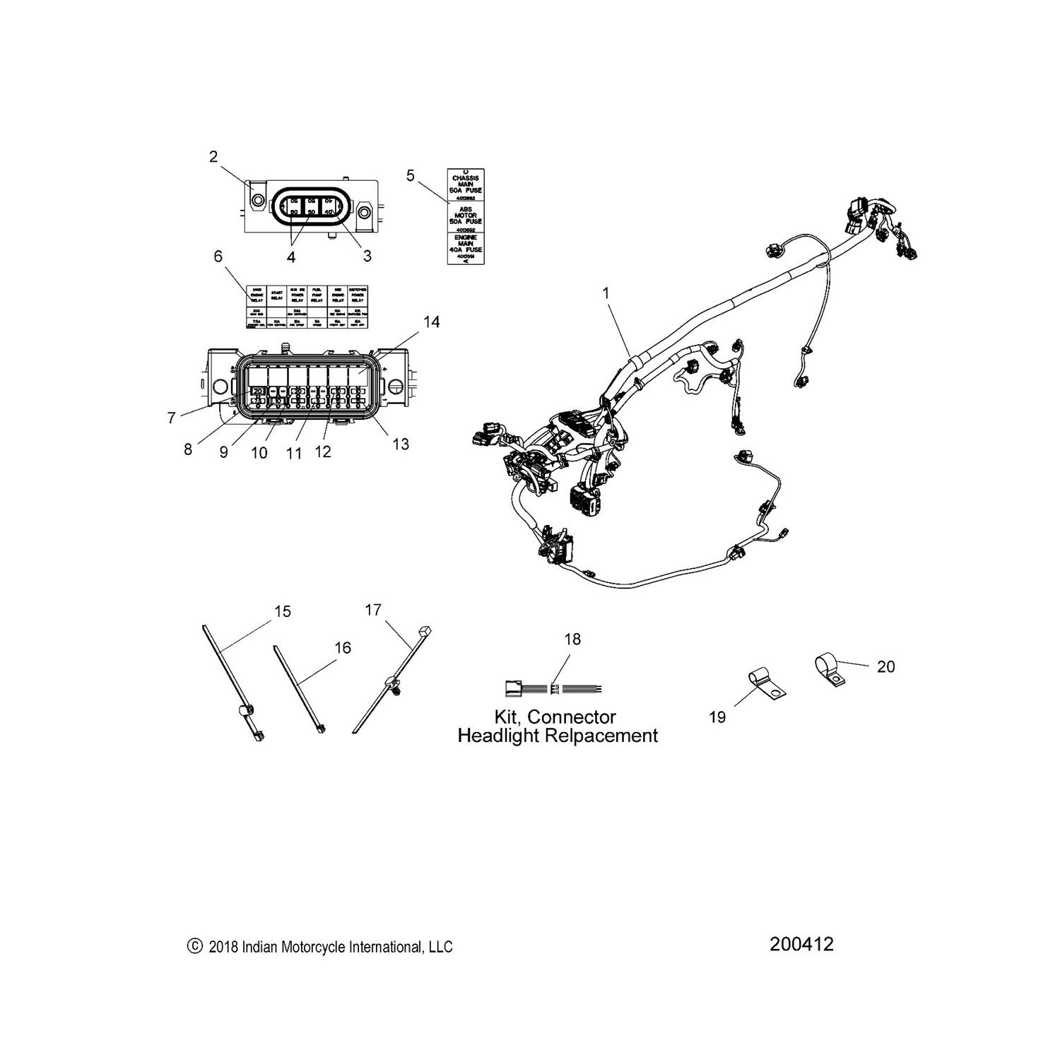 FUSE, PARK, 20 AMP