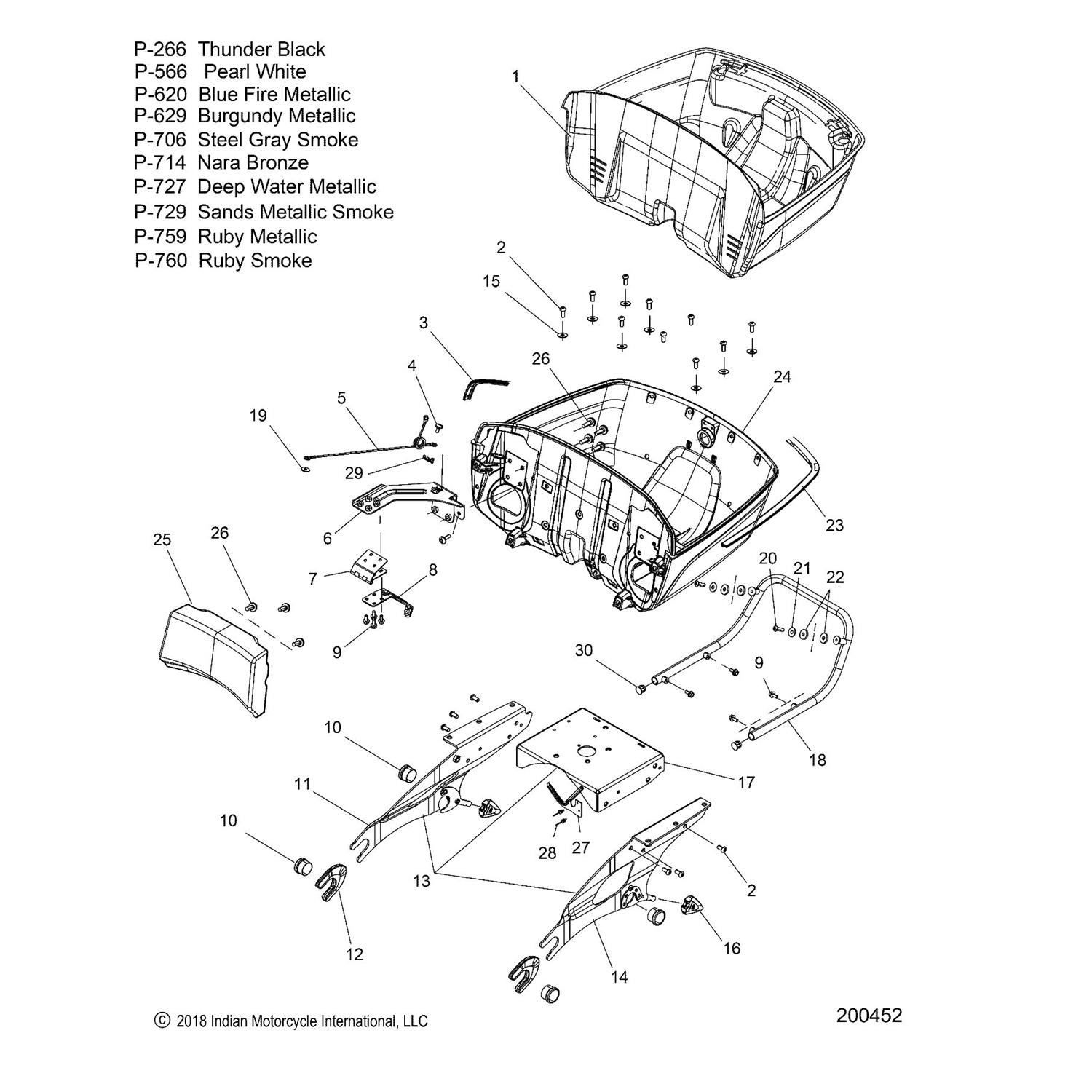 GRIP, LOCK LEVER