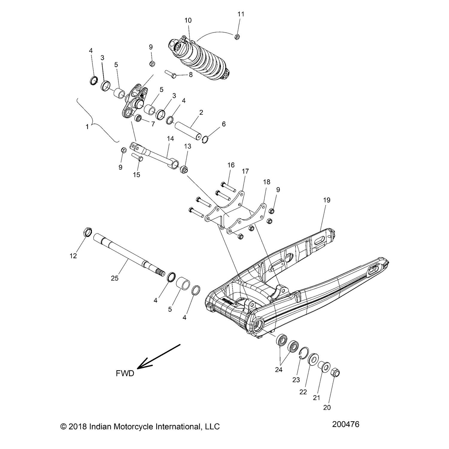 SHOCK,TOURING [SEE ''SUSPENSION, SHOCK ABSORBER'' PAGE]