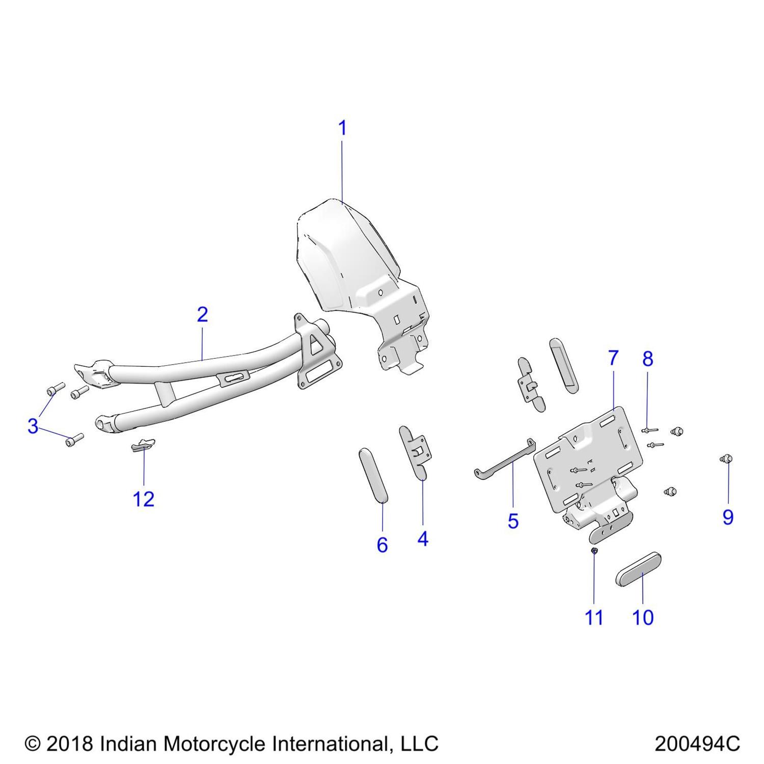 SCREW-SH-M8X1.25X25 8.8 ZPB D204