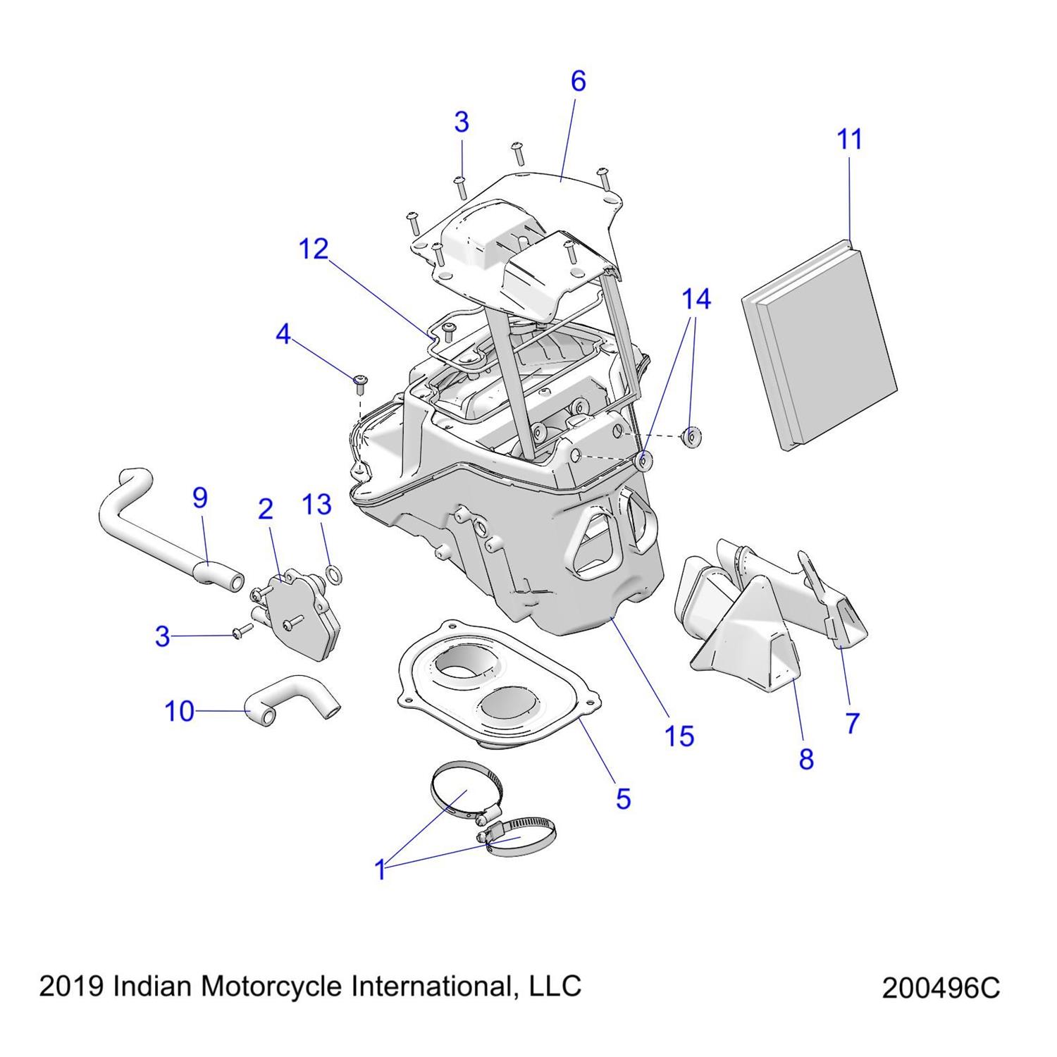 HOSE-BREATHER,REAR