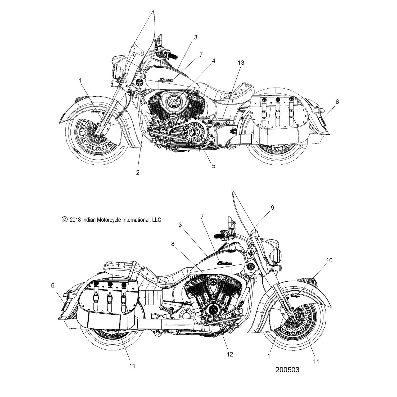 DECAL-SERVICE, REAR SUSPENSION [INTL ONLY]