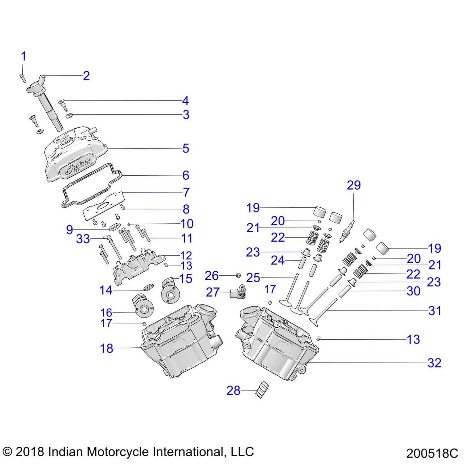 SEAL-VALVE COVER,REAR