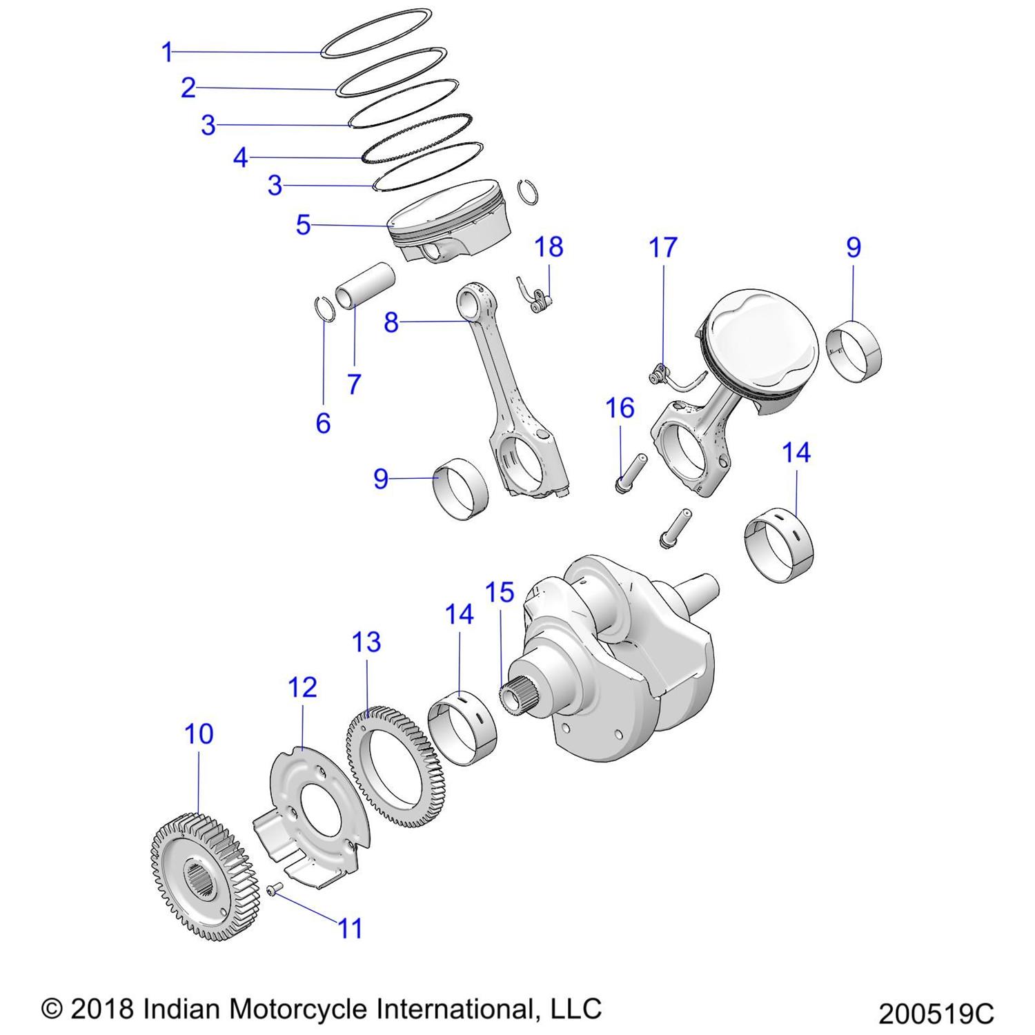 ASM-GEAR,CRANKSHAFT