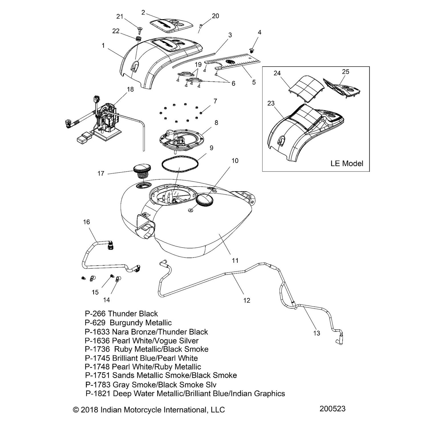 CONSOLE-INNER,UPR [LE ONLY]