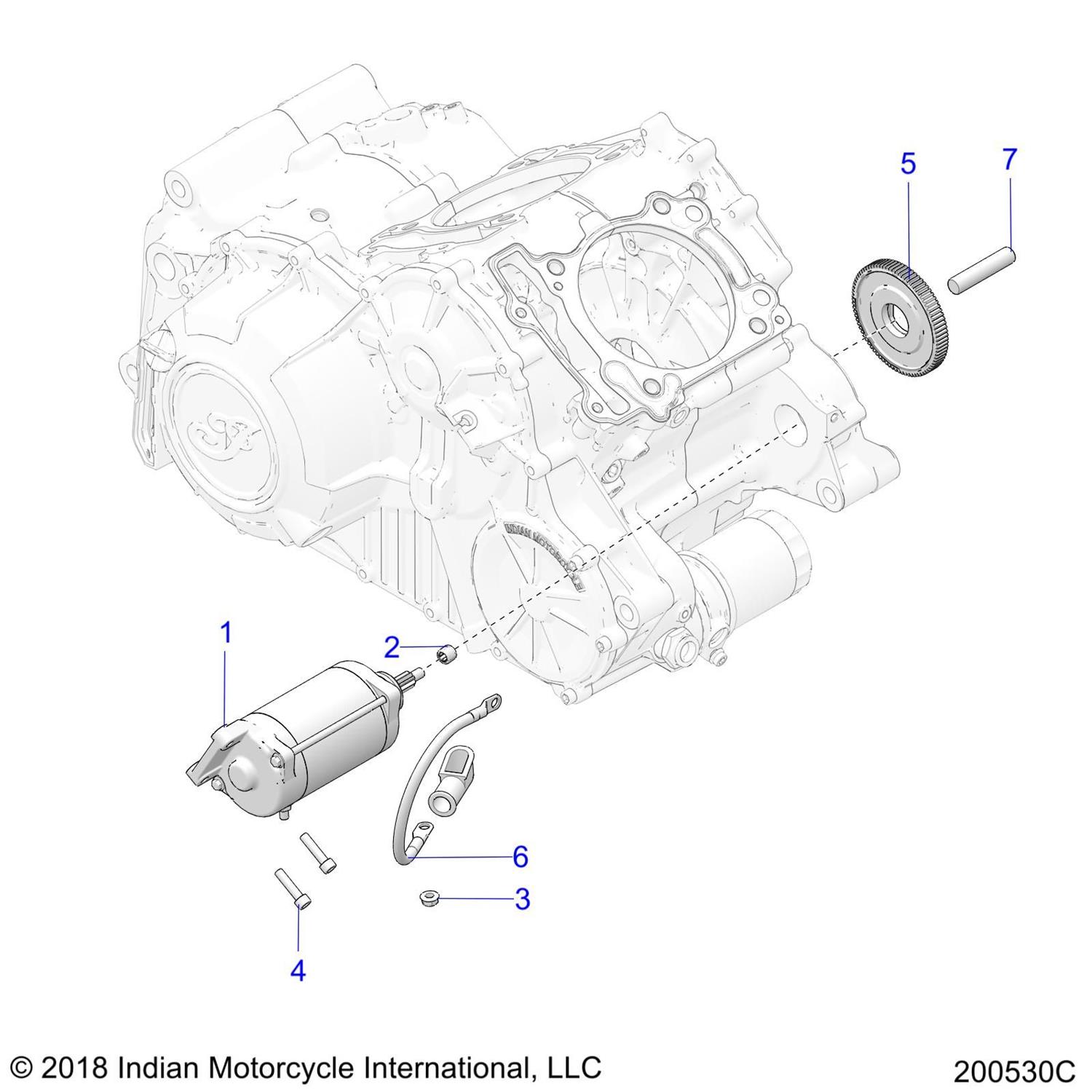 ASM-MOTOR,STARTER,BLK