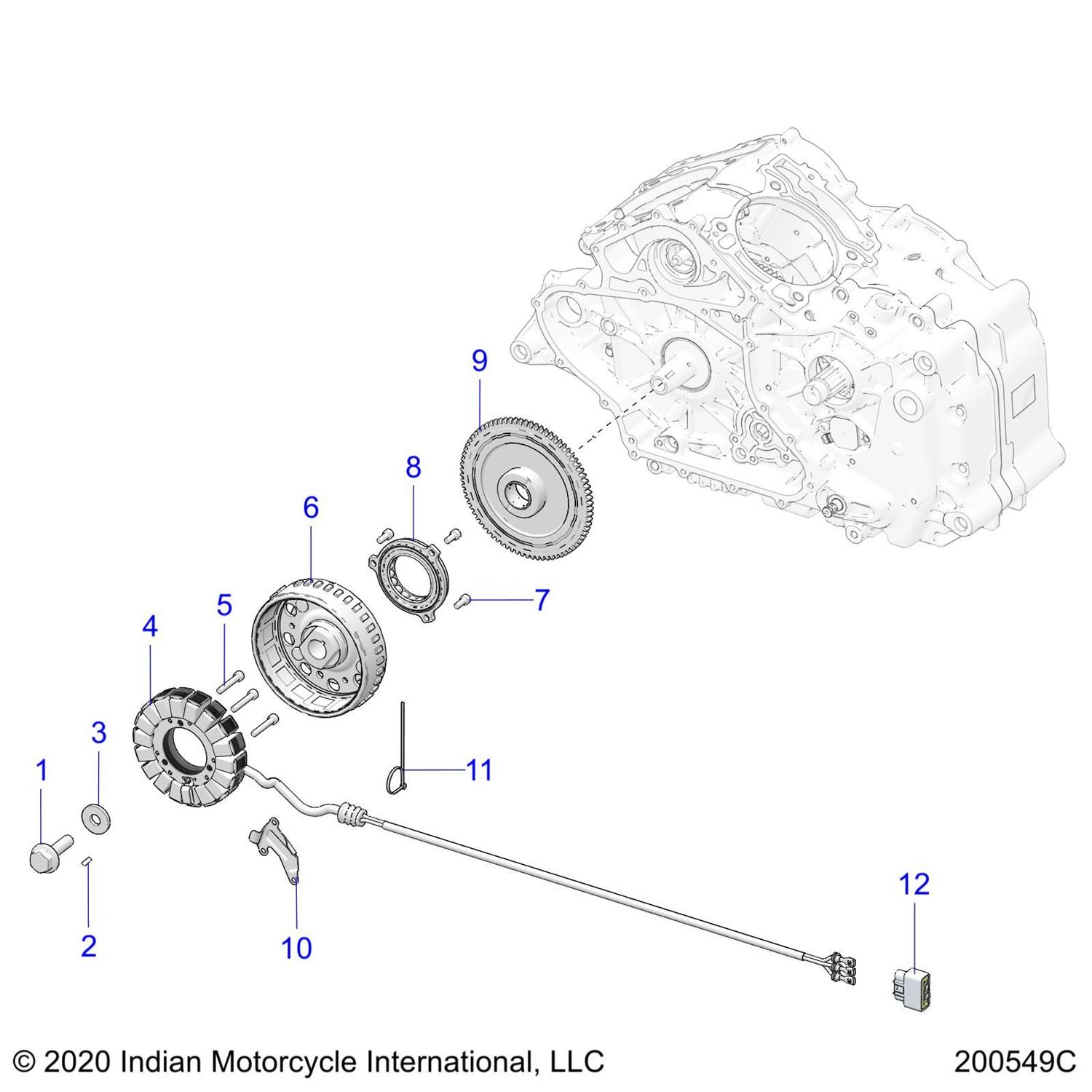 ASM., GEAR,STARTER,CRANK