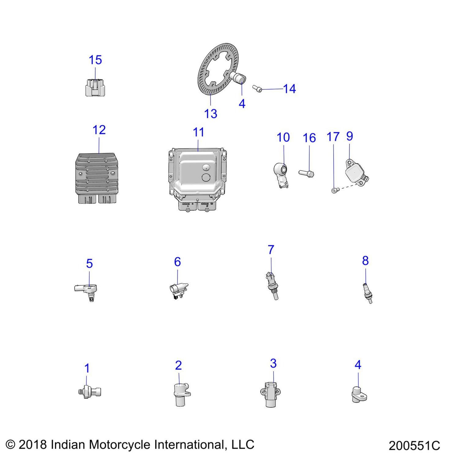 ECM-NO START,ME17 500K